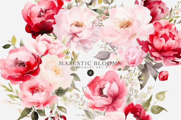 Download Watercolor Pink Flowers Clipart - Clipart Collection