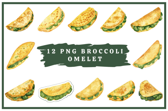 Download Broccoli Watercolor Clipart Bundle #16 - Clipart Collection