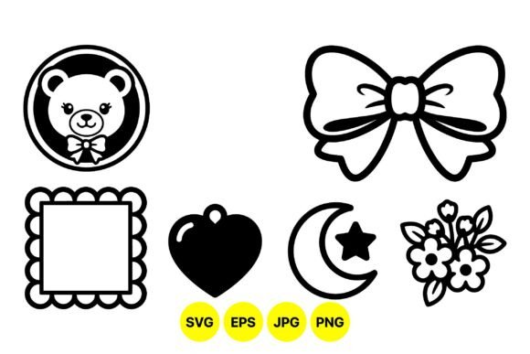 Download Cute Baby Elements Clipart Set - Clipart Collection