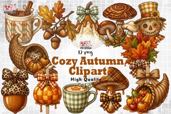 Download Cozy Autumn Clipart PNG - Clipart Collection