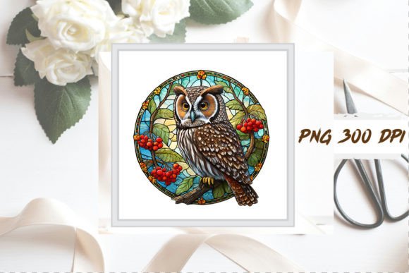 Download Stained Glass Owl Sublimation Clipart - Clipart Collection