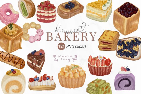 Download Watercolor Bread &amp; Bakery Clipart, PNG   - Clipart Collection