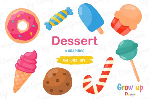 Download Dessert Clipart Set - Clipart Collection