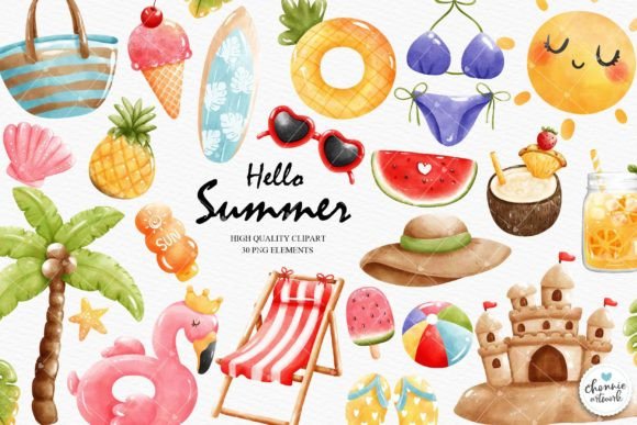 Download Summer Clipart, Seasonal Clipart, Beach - Clipart Collection