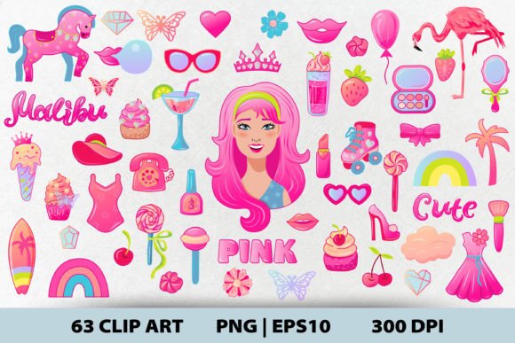 Download Pink Aesthetic Clipart. 63 Images - Clipart Collection