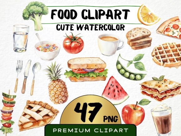 Download Watercolor Food Clipart 47 Png - Clipart Collection