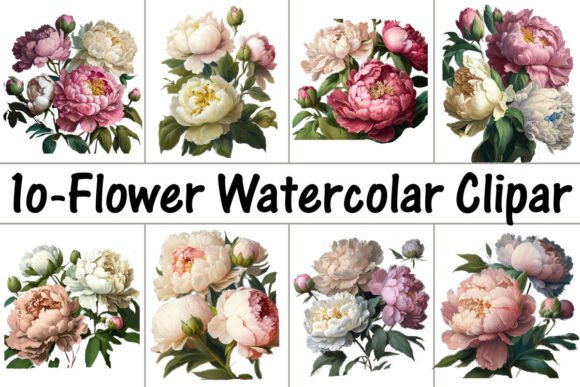 Download Flower Watercolor Clipart - Clipart Collection