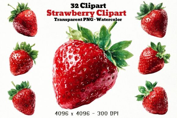 Download 32 Strawberry PNG Clipart - Clipart Collection