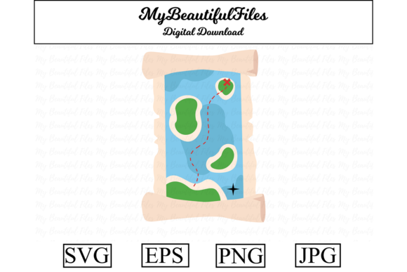 Download Pirates Treasure Map Clipart - Clipart Collection