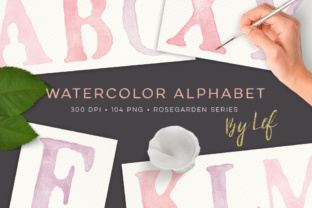 Download Pink Watercolor Clipart Alphabet Graphics - Clipart Collection