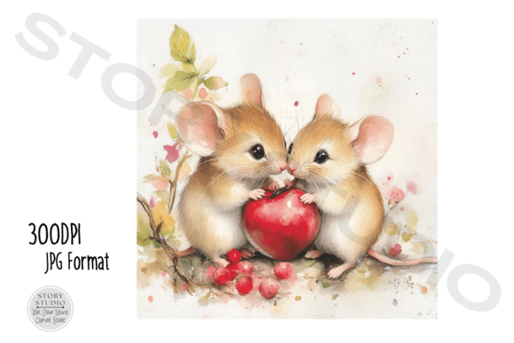 Download Cute Mice Clipart Set - Clipart Collection