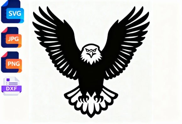 Download Majestic Eagle SVG Flying Wings Clipart - Clipart Collection