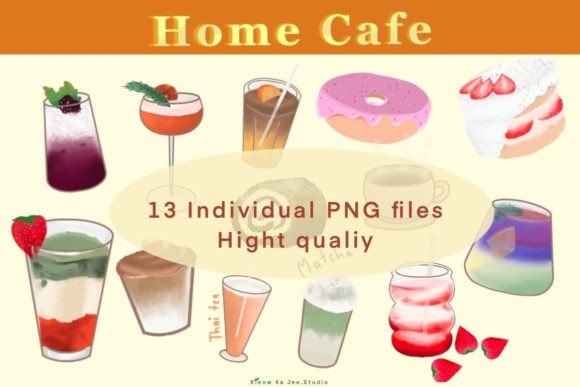 Download Home Cafe | Clipart Set - Clipart Collection