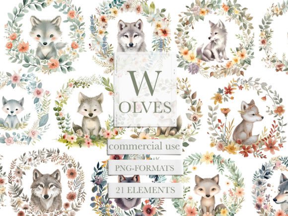 Download Baby Wolf Clipart, Wolf Clip Art, Wolves - Clipart Collection