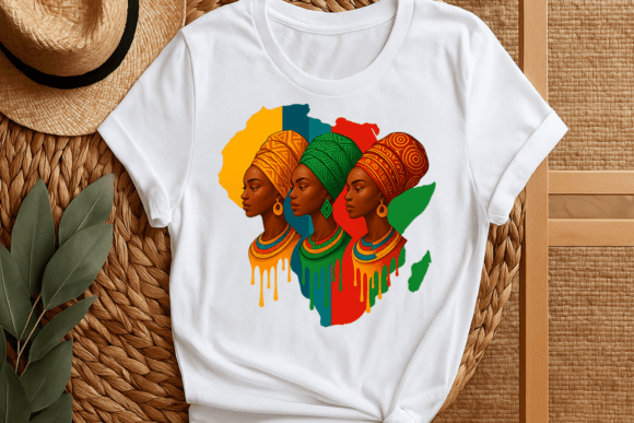 Download Black History T-shirt Design Map Clipart - Clipart Collection