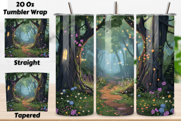 Download Spring Floral Panorama Landscape Tumbler - Premium Resources